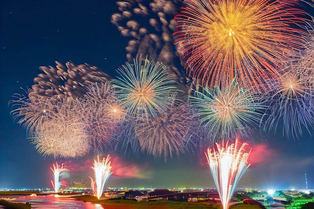 筑後川花火大会2025！15,000発が夜空を彩る感動体験を久留米で