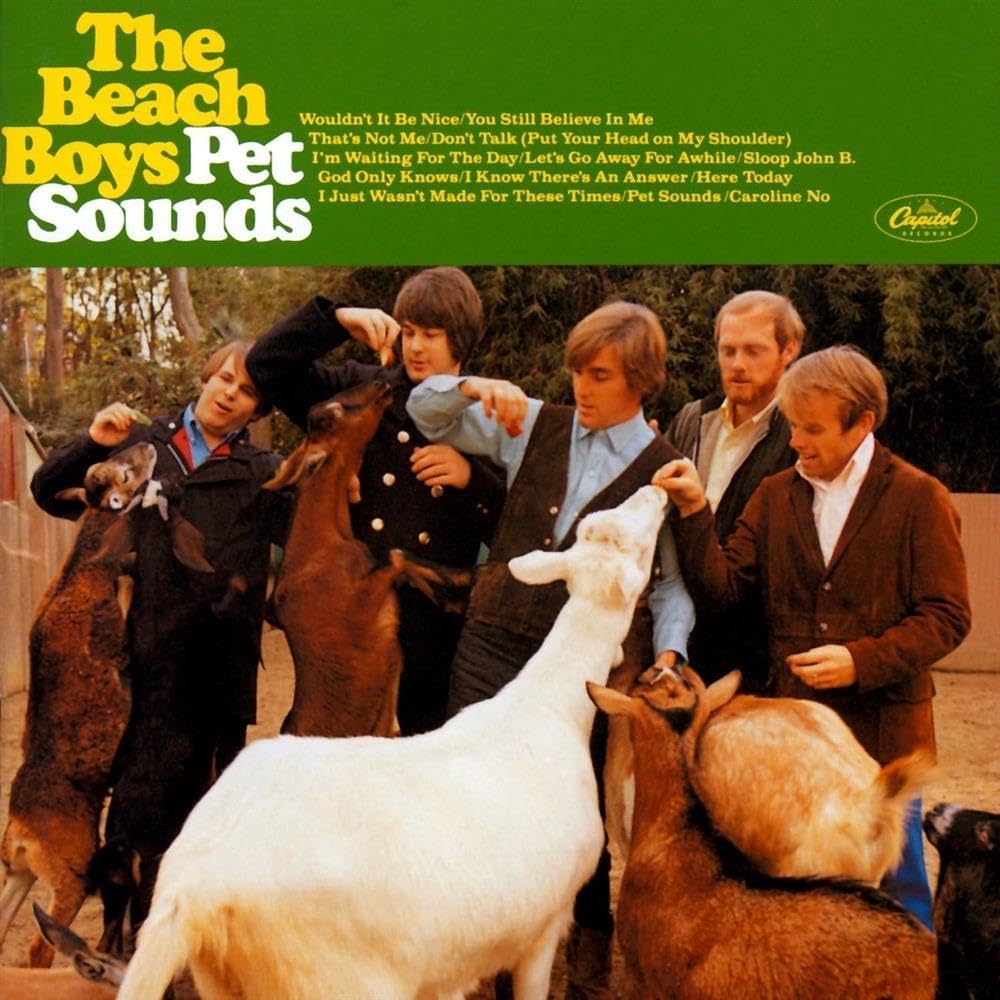 アルバム「Pet Sounds」の実際のジャケットアートワーク