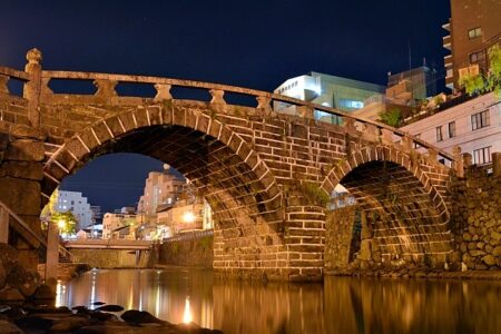 中島川夏風情～長崎夜市でレトロな夏の夜を楽しもう！